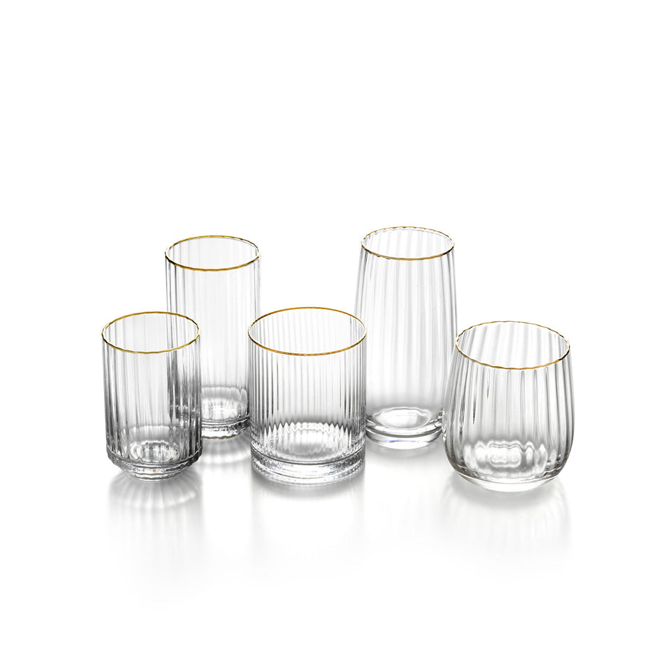 Der goldene Schluck Highballglas – Naturgold