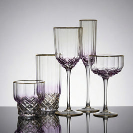 Pink Blush Cocktail-Coupe - Rosa