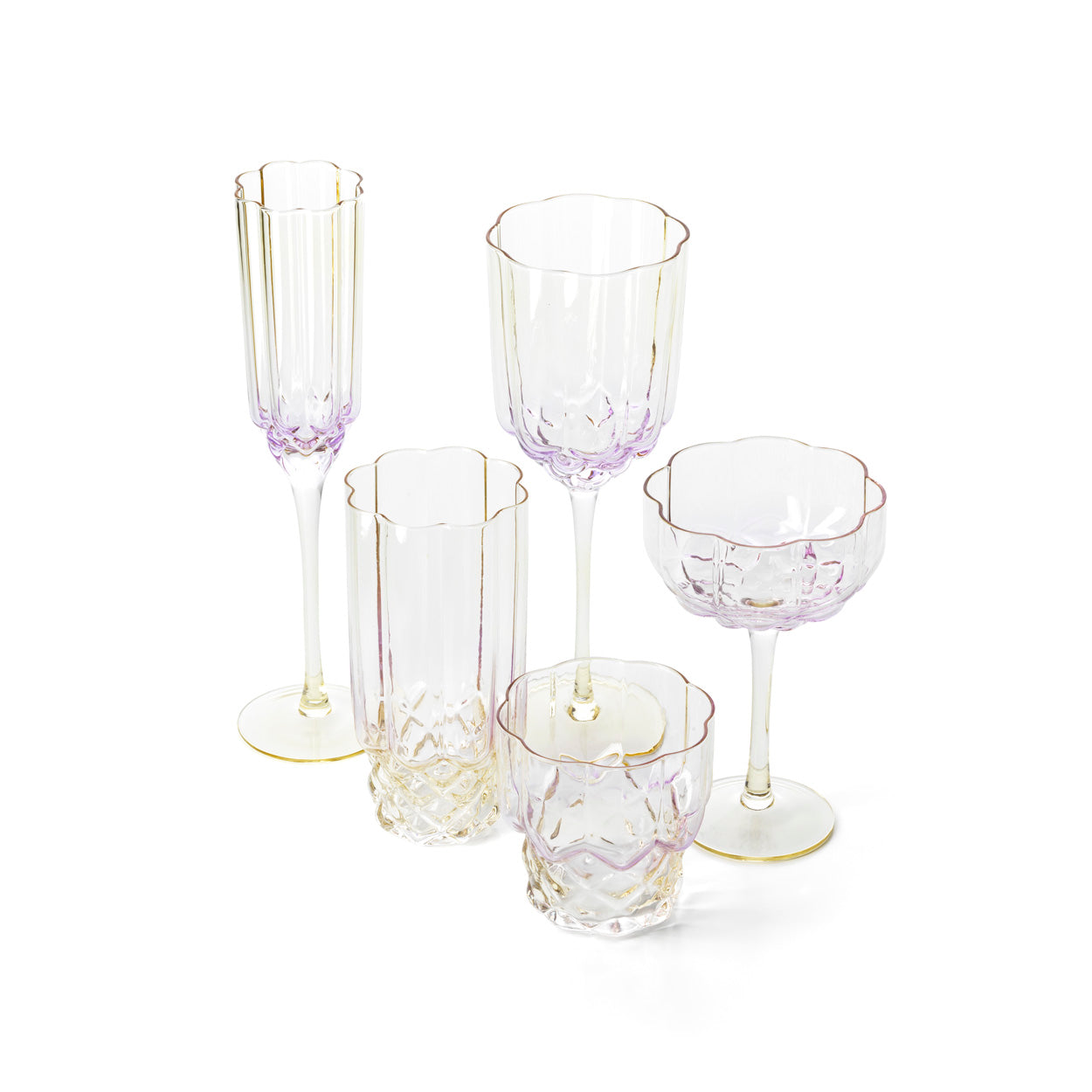 Pink Blush Highball - Rosa