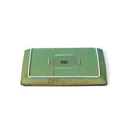 The Lagoon Square Plate - L
