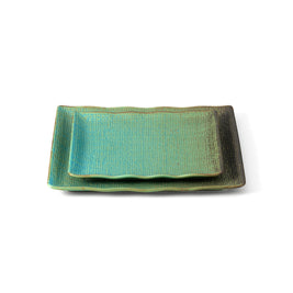 The Lagoon Square Plate - M