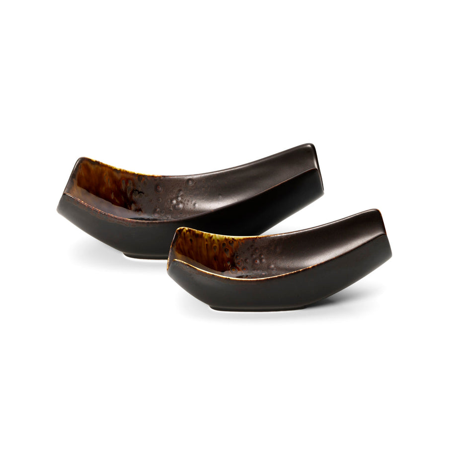The Merapi Serving Bowl - Brown - M
