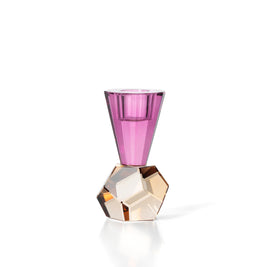 Amethyst‑Flammen‑Kerzenhalter