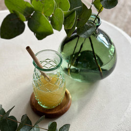 The Pineapple Glass - Blue - M