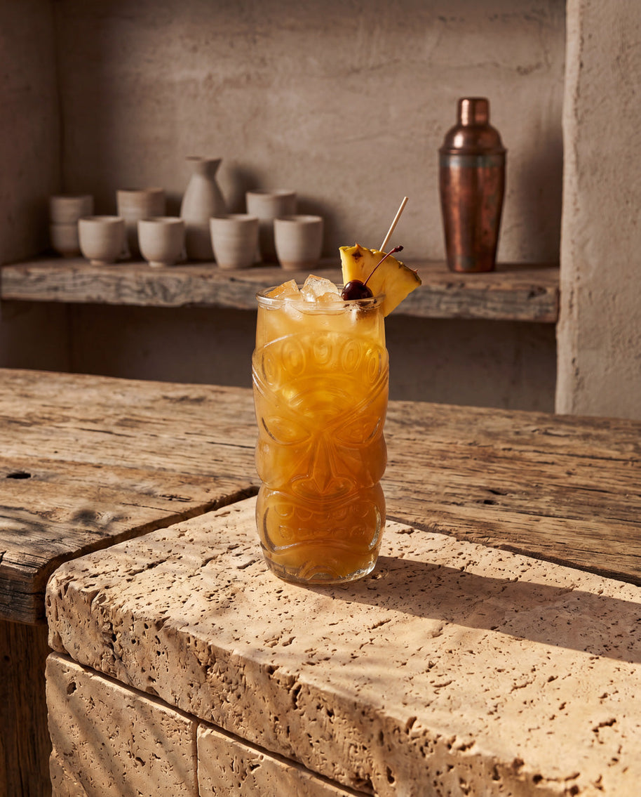 The Tiki Glass - Blue