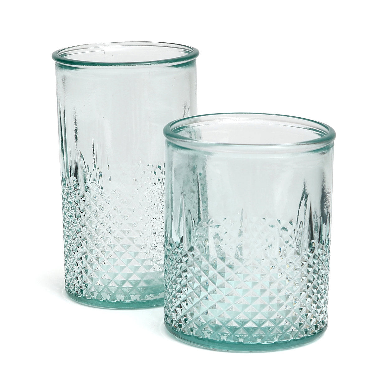 Das Zuanshí Glas - Blau - S