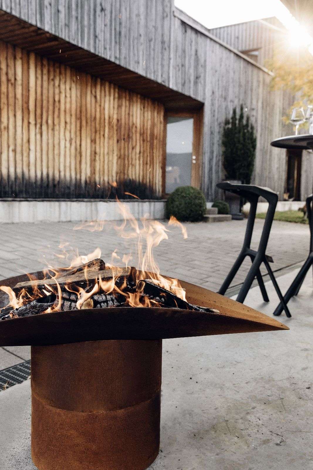 Ellipse Fire Bowl