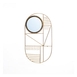 The Do I Look Pretty Wall Hanger - Brass