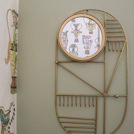 The Do I Look Pretty Wall Hanger - Brass