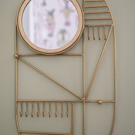 The Do I Look Pretty Wall Hanger - Brass