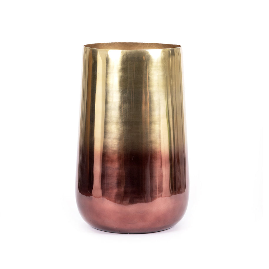 The Two-Tone Brass Planter - Brass - XL