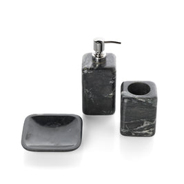 The Marble Soap Dish - Marine Black