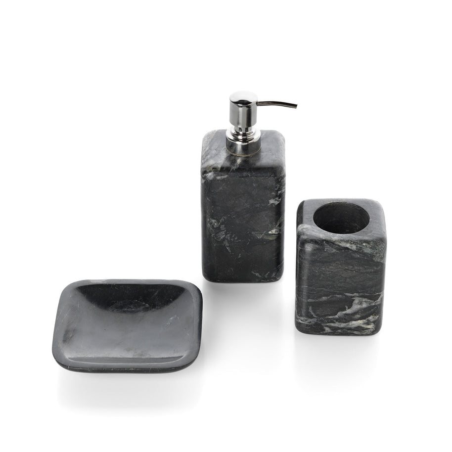 The Marble Soap Dispenser - Marine Black