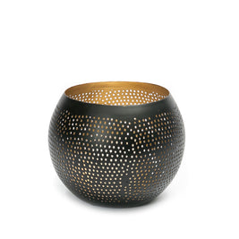 The Pierced Ball - Black Gold - M
