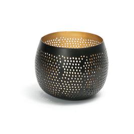 The Pierced Ball - Black Gold - S
