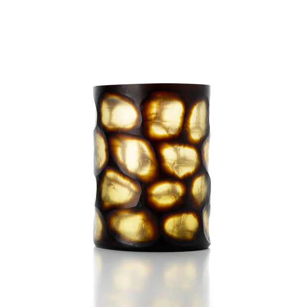 The Golden Wave Vase - Honey - L