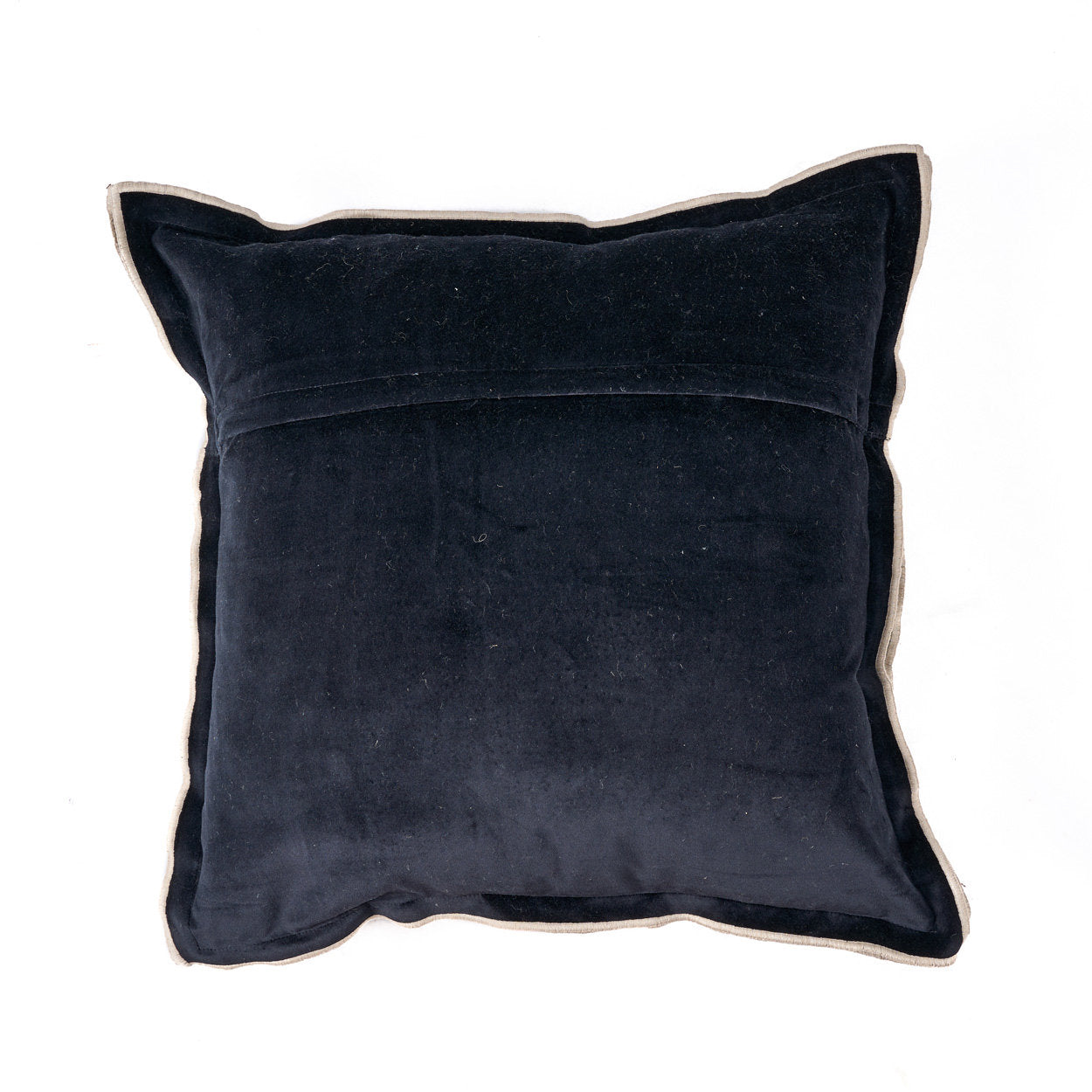 The Nordic Stripe Cushion Cover - Natural/Black - 50 x 50 cm