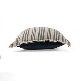 The Nordic Stripe Cushion Cover - Natural/Black - 50 x 50 cm
