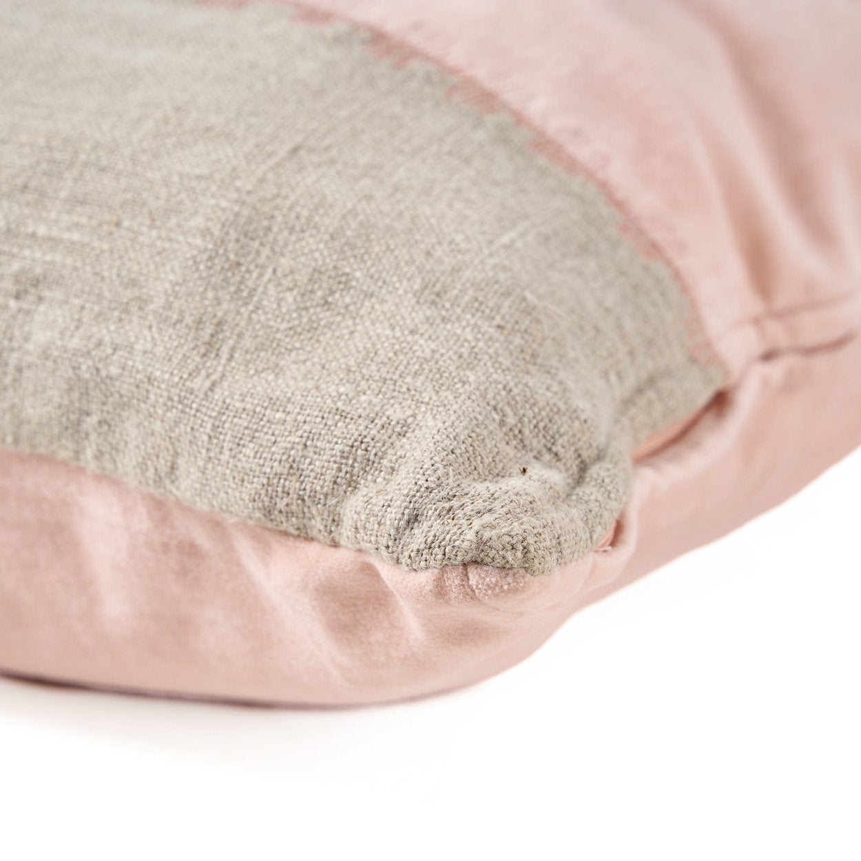 The Velvet Divorce Cushion Cover - Natural Pink - 30x50