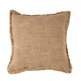 The Sahara Fringe Cushion Cover - Natural Brown - 50 x 50 cm