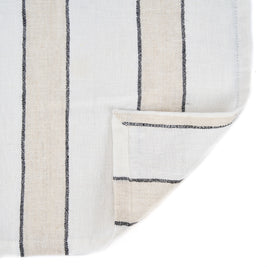 Die Provence-Serviette - Natur/Schwarz/Weiß - 45x45
