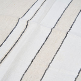 Die Provence-Serviette - Natur/Schwarz/Weiß - 45x45