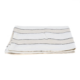 Die Provence-Serviette - Natur/Schwarz/Weiß - 45x45