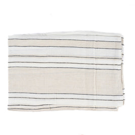 Provence tablecloth - natural black and white - 150 x 250 cm