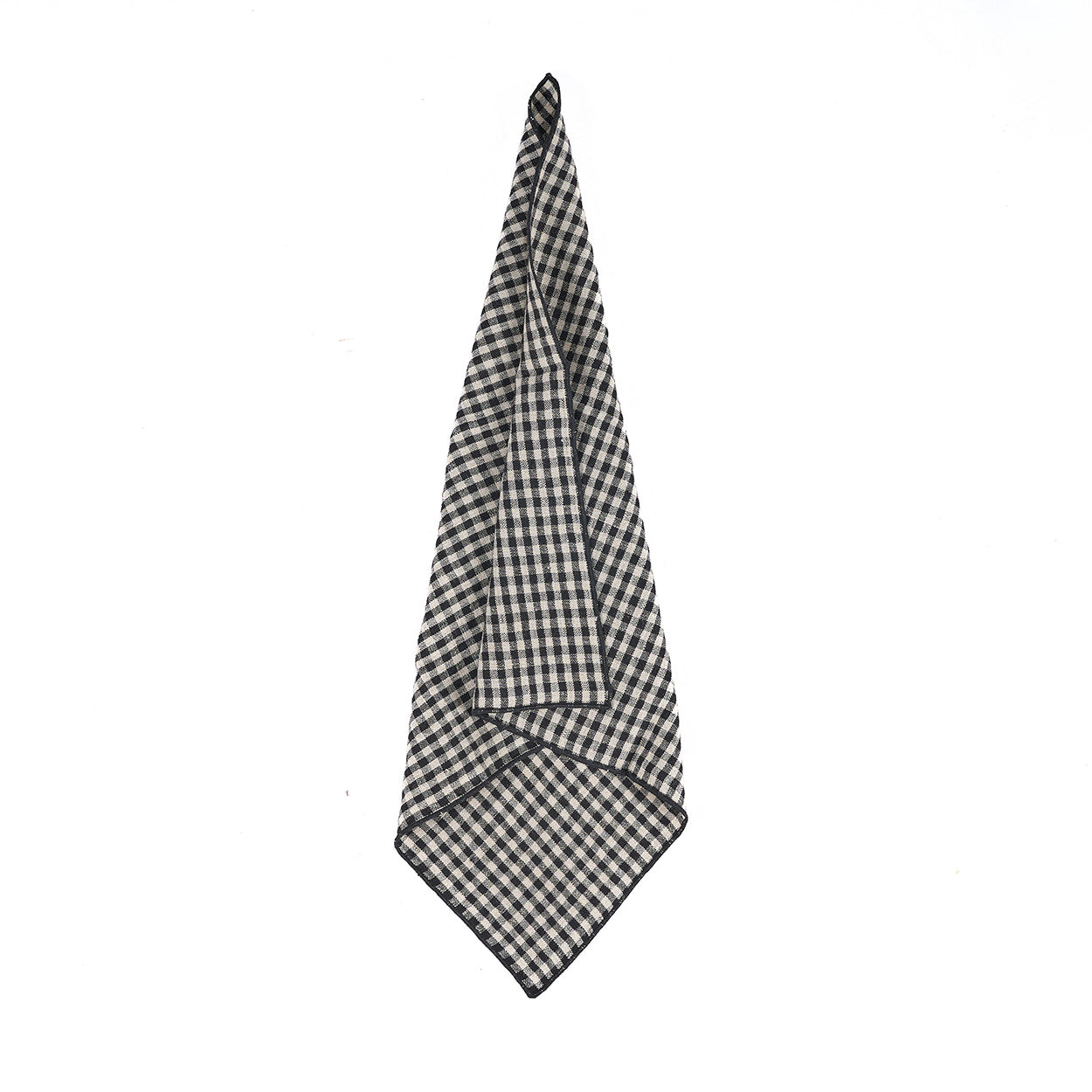 The Picnic Napkin - Natural Black - 45 x 45 cm