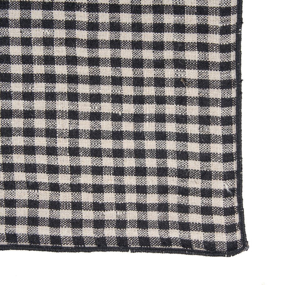 The Picnic Napkin - Natural Black - 45 x 45 cm