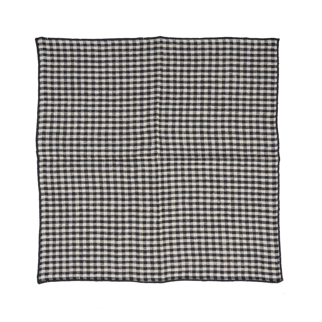 The Picnic Napkin - Natural Black - 45 x 45 cm