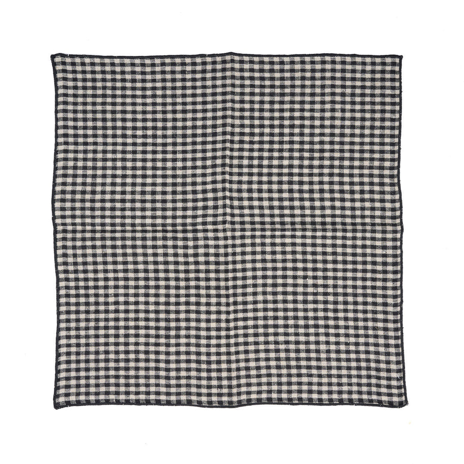The Picnic Napkin - Natural Black - 45 x 45 cm