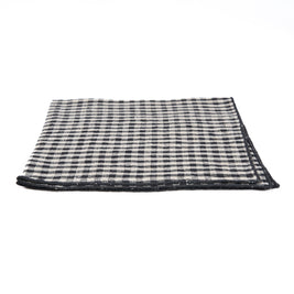 The Picnic Napkin - Natural Black - 45 x 45 cm