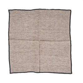 The Code Leinenserviette - Natural Black - 45 x 45 cm