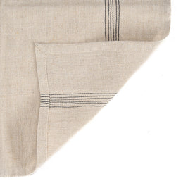 The Lint Biscuit Napkin - Natural Black - 45 x 45 cm