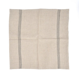 The Lint Biscuit Napkin - Natural Black - 45 x 45 cm