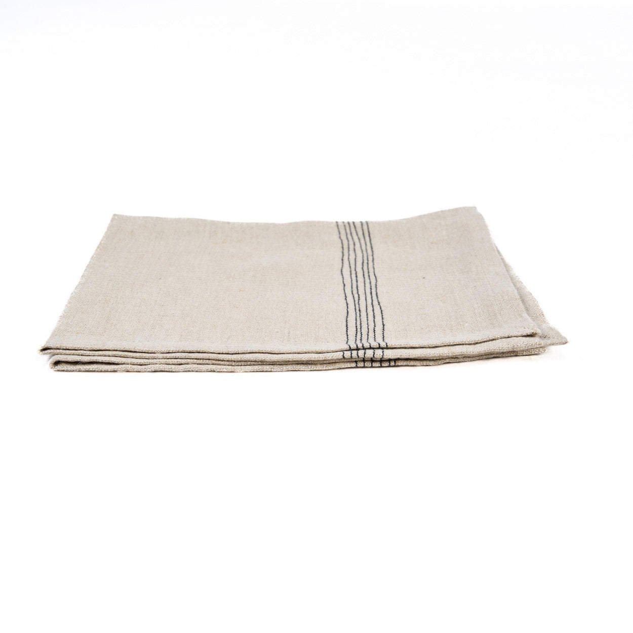 The Lint Biscuit Napkin - Natural Black - 45 x 45 cm