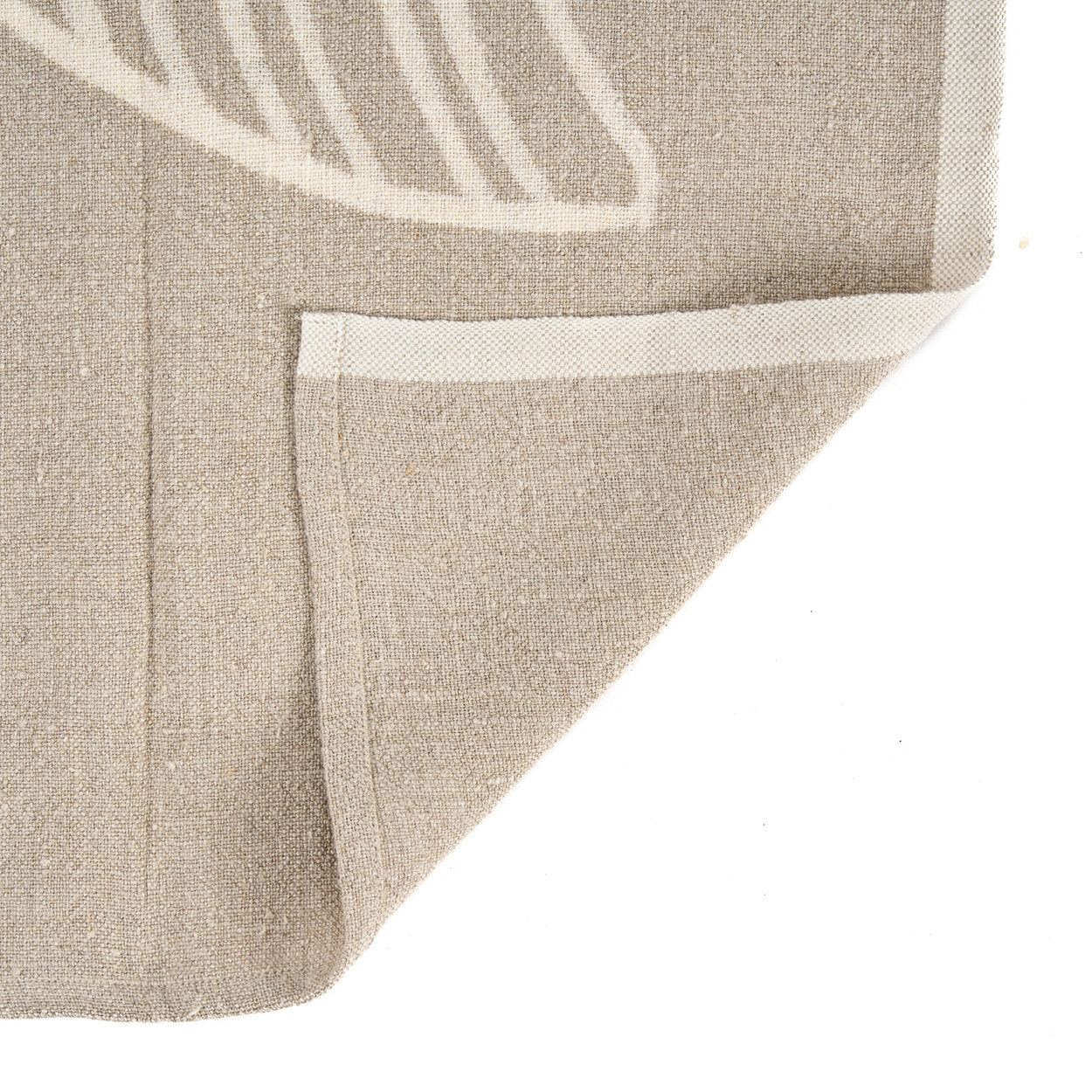The Linen Fish Tea Towel - Natural White - 50 x 70 cm