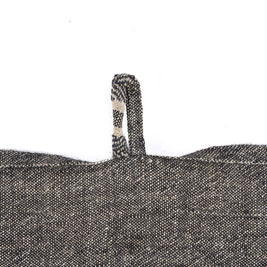 The Linen Dash Tea Towel - Natural Black - 50x70