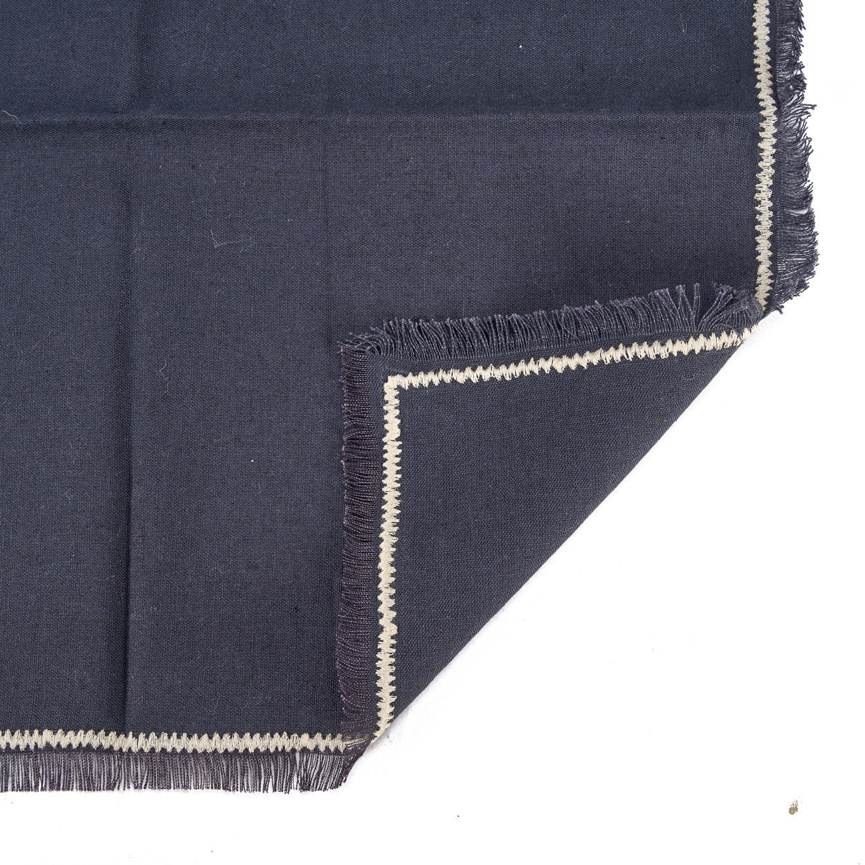 The Tuscany Napkin - Black Natural - 45x45