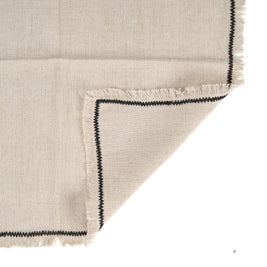 The Tuscany Napkin - Natural Black - 45 x 45 cm