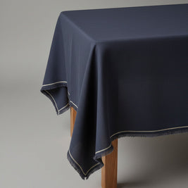 The Tuscany Tablecloth - Black Natural - 150x300