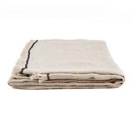 The Tuscany Tablecloth - Natural Black - 150x250