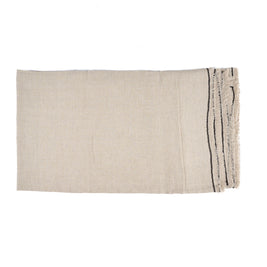 The Tuscany Tablecloth - Natural Black - 150x250