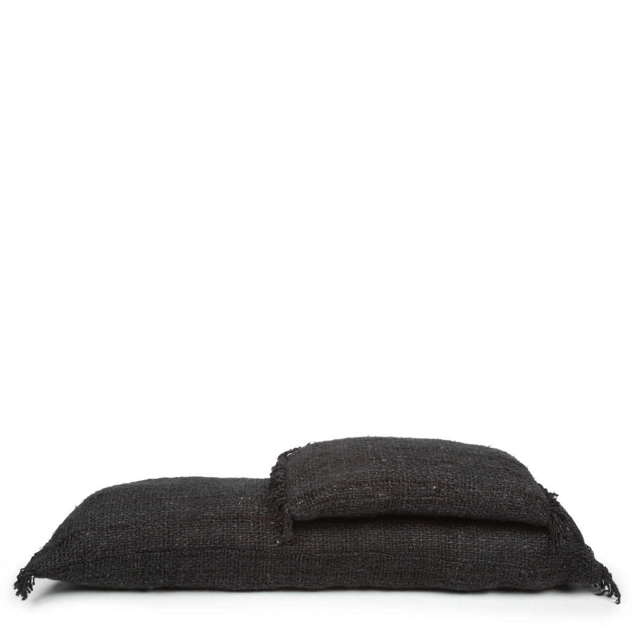The Oh My Gee Cushion Cover - Black/Navy - 30 x 50 cm