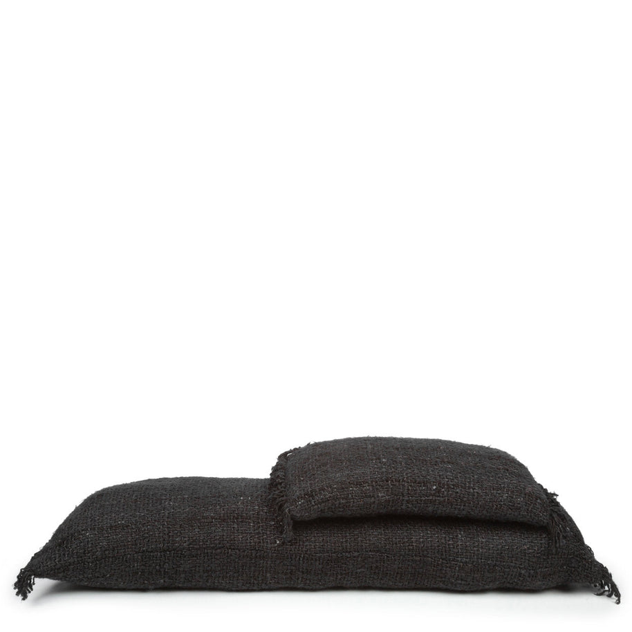 The Oh My Gee Cushion Cover - Black/Navy - 30 x 50 cm
