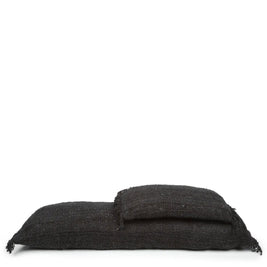 The Oh My Gee Cushion Cover - Black/Navy - 35 x 100 cm