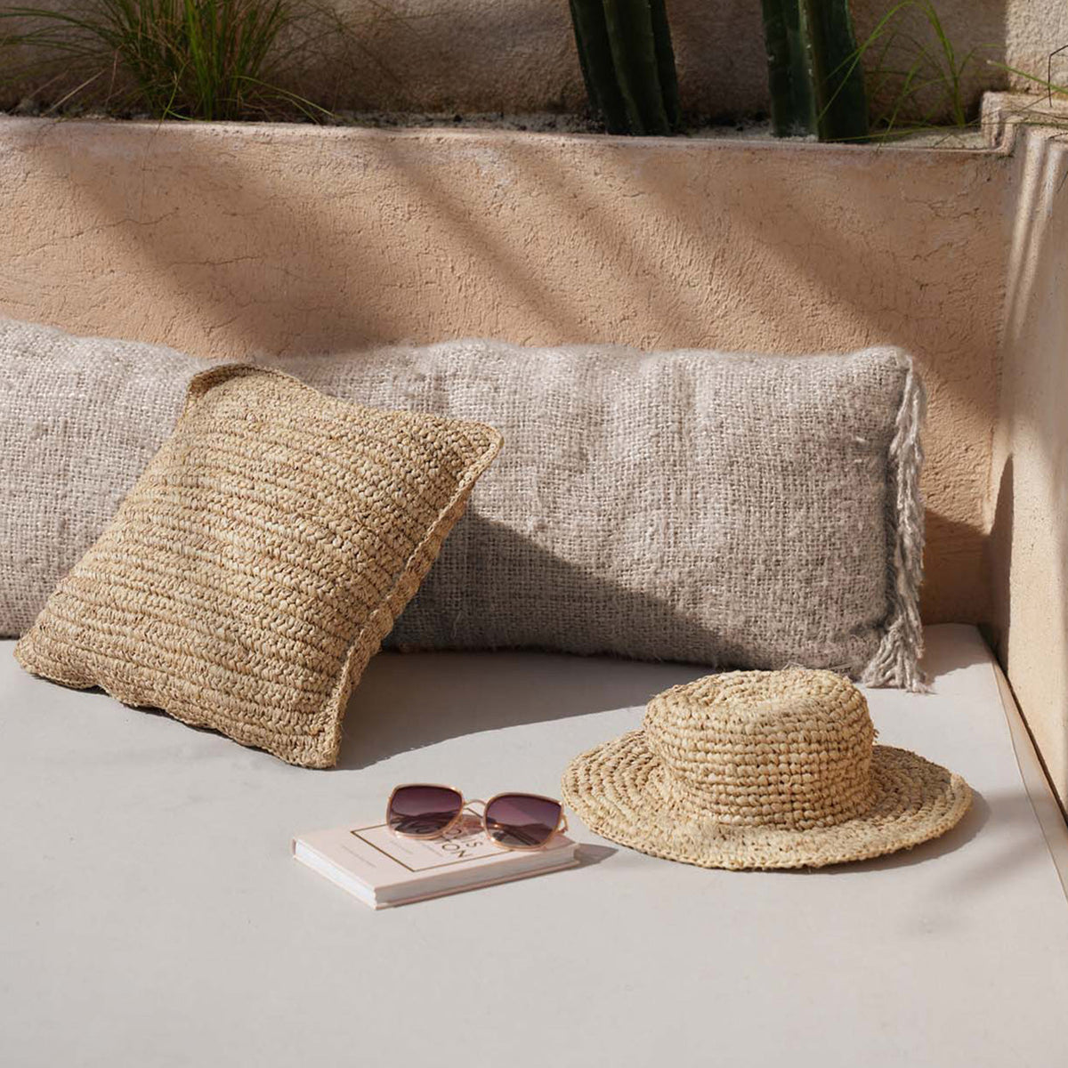 The Oh My Gee Cushion Cover - Beige - 35x100