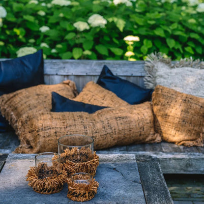 The Oh My Gee Cushion Cover - Cinnamon B - 35 x 100 cm