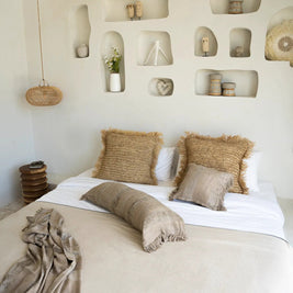 The Oh My Gee Cushion Cover - Concrete Velvet - 40 x 40 cm